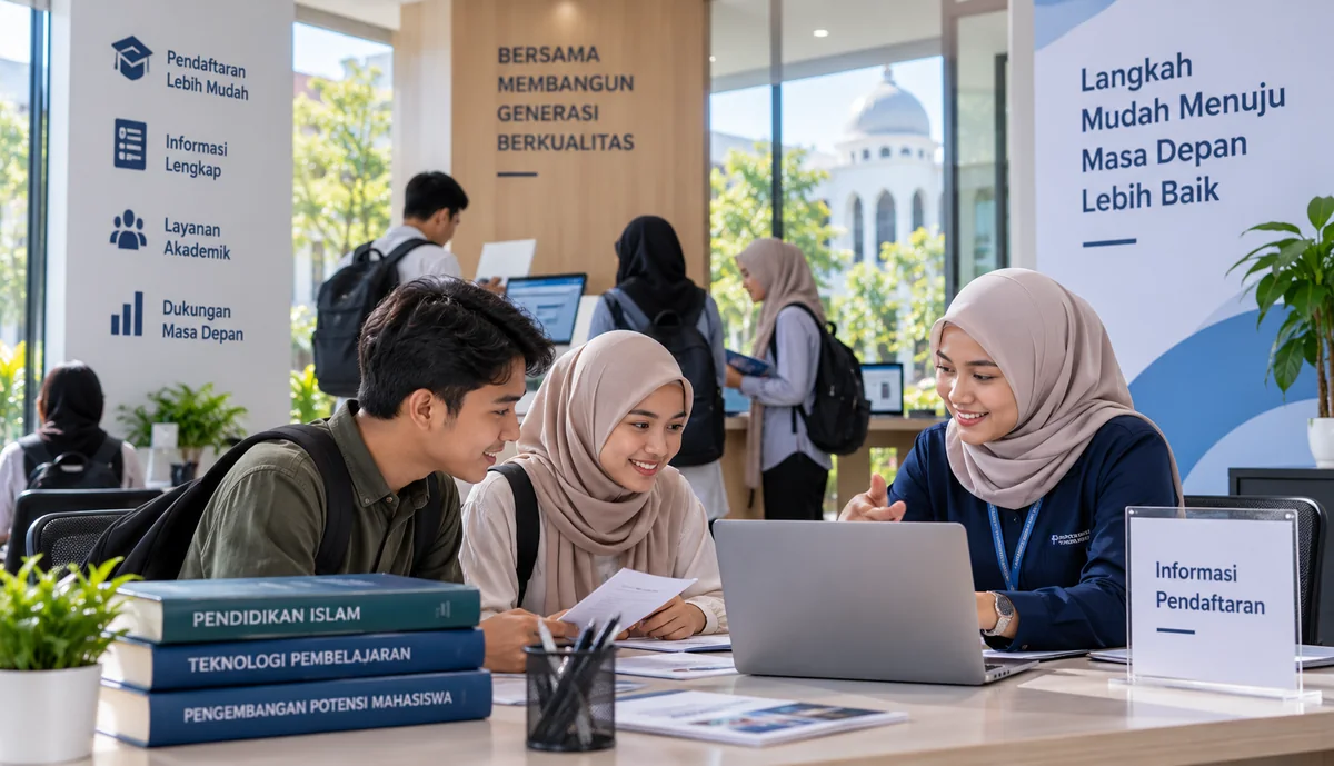 calon mahasiswa mengikuti proses pendaftaran kuliah di Aceh Tenggara