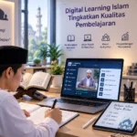 digital learning Islam mendukung pembelajaran interaktif melalui teknologi pendidikan modern