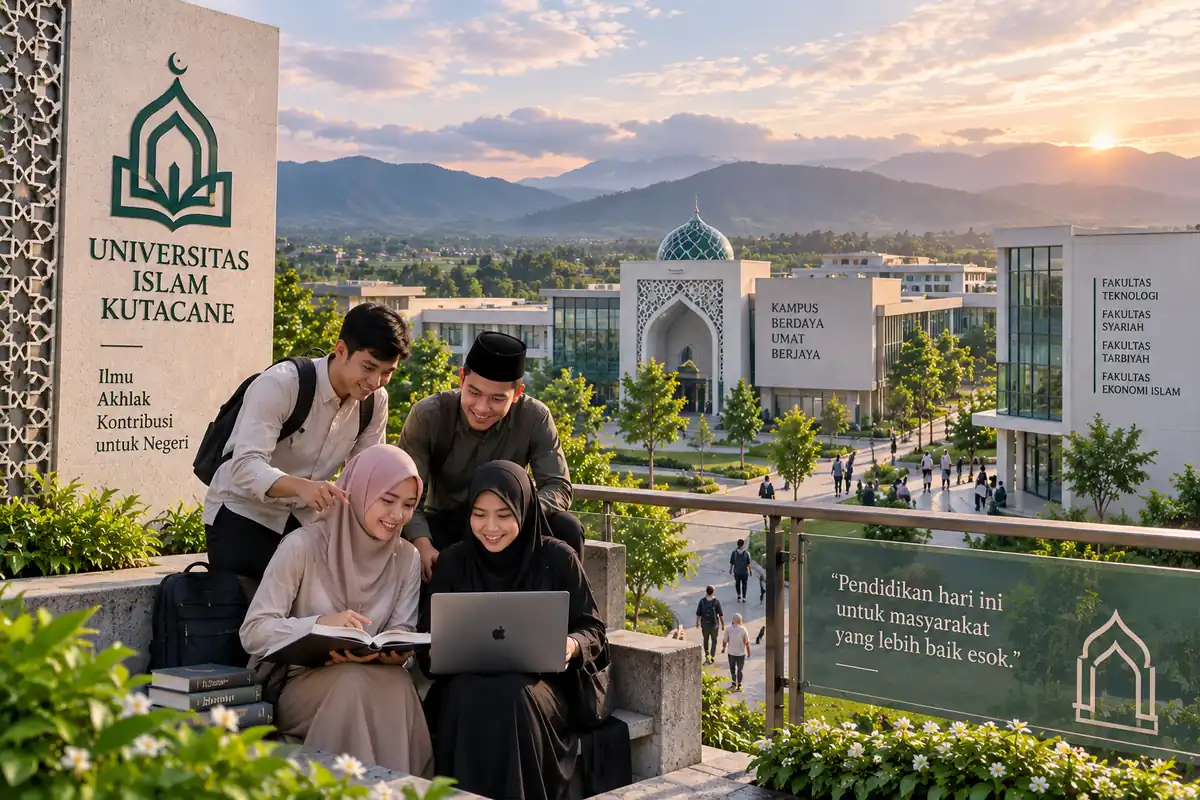 kampus kutacane dengan lingkungan pendidikan islam modern