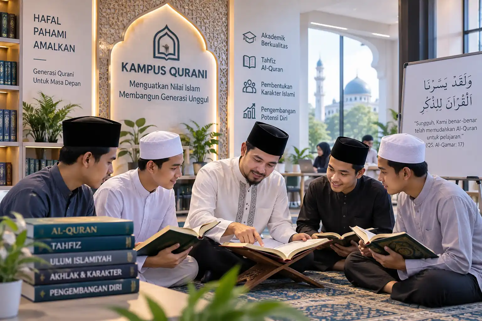 kampus qurani penghafal al-quran memperkuat nilai keislaman mahasiswa
