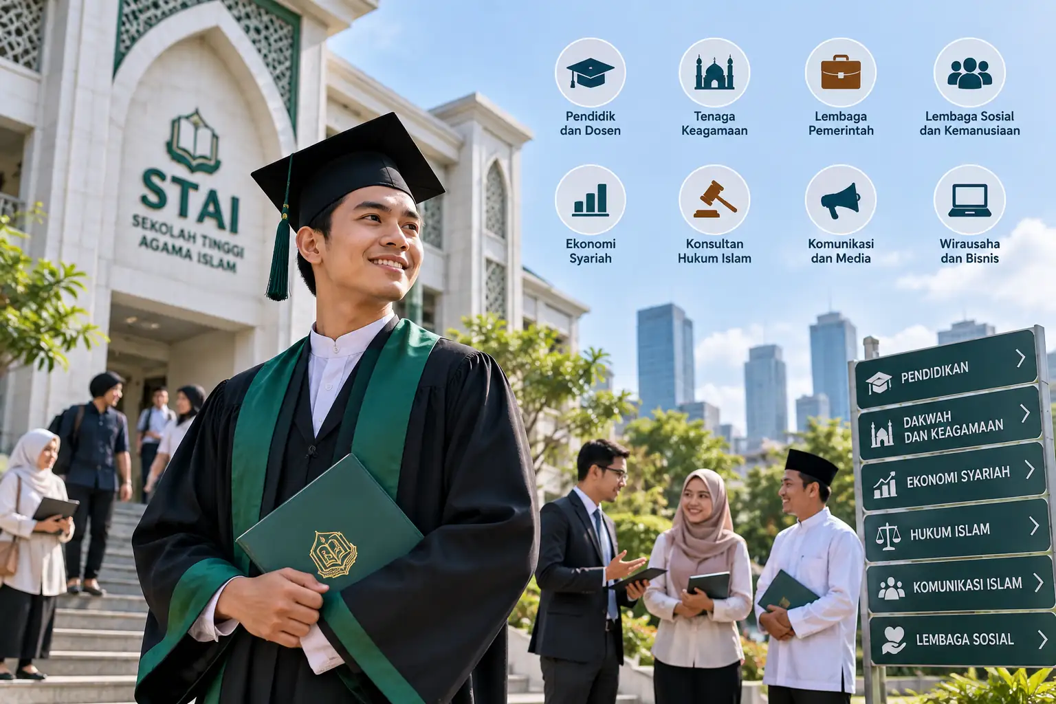 lulusan STAI mempersiapkan karier setelah menyelesaikan pendidikan