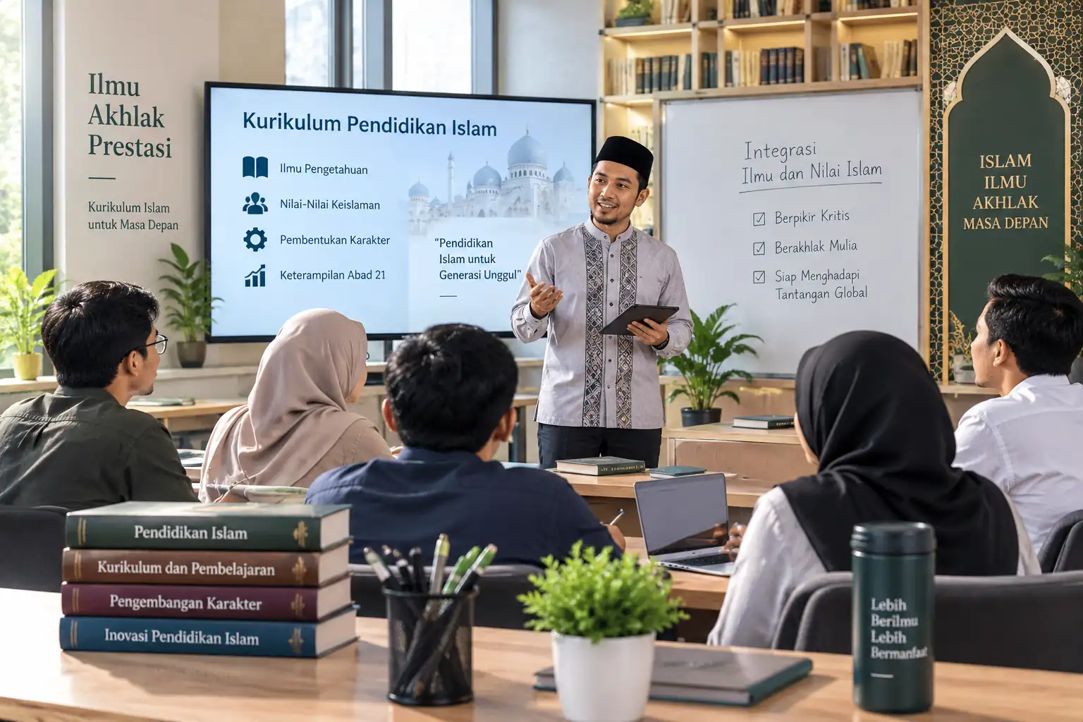 pembelajaran kurikulum pendidikan Islam yang memadukan ilmu pengetahuan dan pembentukan karakter