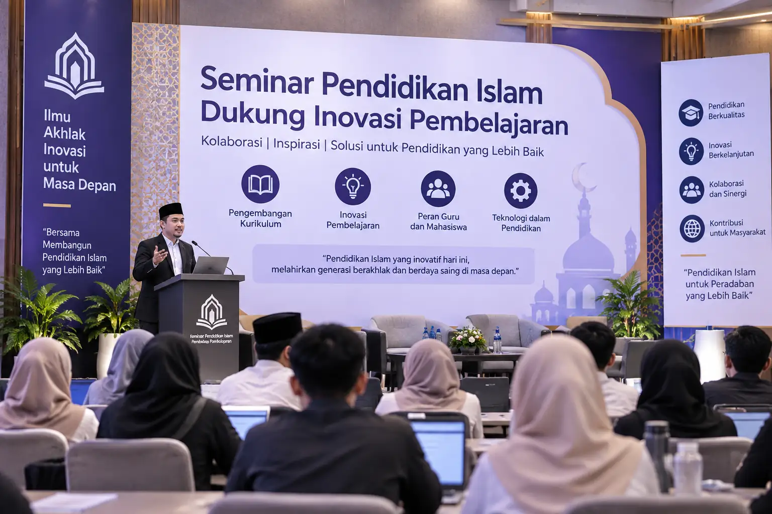 seminar Pendidikan Islam membahas inovasi pembelajaran bersama mahasiswa dan tenaga pendidik